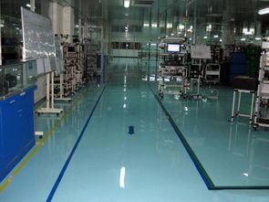 防靜電地坪工程現(xiàn)場圖 世紀(jì)偉業(yè)防靜電